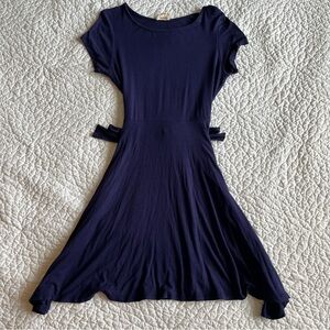 Harper heritage tied mini dress